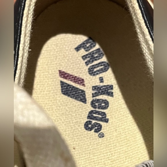 Men’s Black Leather Pro Keds - Picture 3 of 7